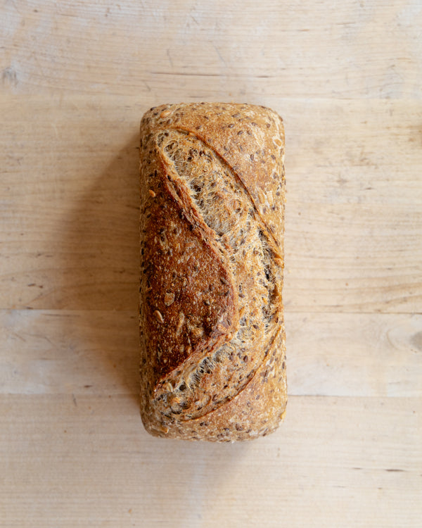 Whole Wheat Flax & Sunflower Seed Sourdough