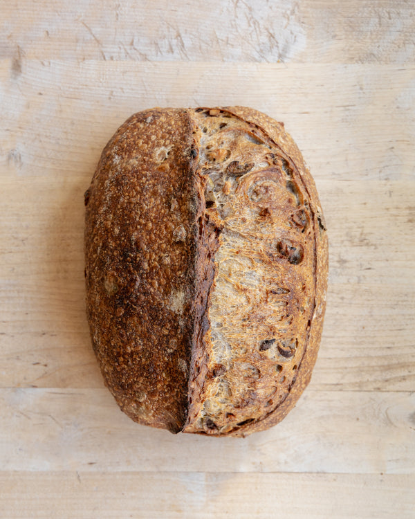 Pain au Levain Olive et Noix de Grenoble