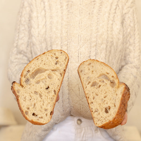 Honey Blonde Ale & Barley Sourdough